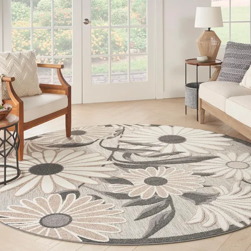 Miniatura 40 de Nourison Home Aloha - Alfombra beige de 2 pies 3 pulgadas x 12 pies, fácil de limpiar, no se desprende, para dormitorio, sala de estar, comedor