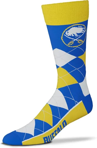 Miniatura 8 de FBF NCAA calcetines de equipo unisex para adultos Argyle Line Up