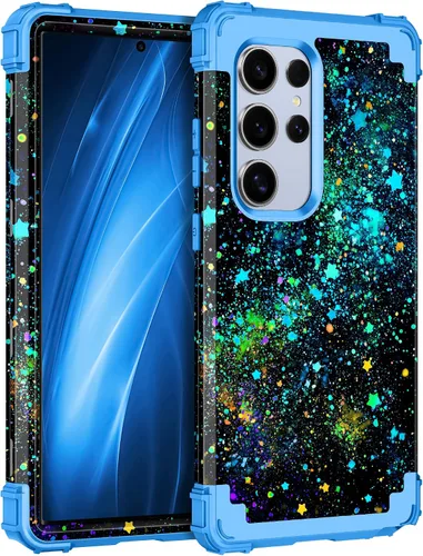 Miniatura 92 de Casetego Funda para Galaxy A16 5G, Tres Capas de Alta Resistencia Robusta a Prueba de Golpes, Protección Completa Rugosa de PC Duro + Parachoques
