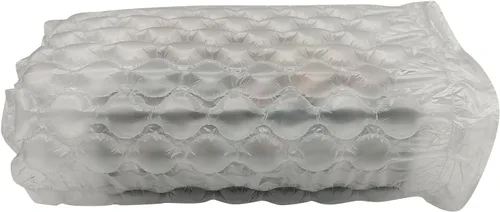 Miniatura 4 de Película para Máquina de Colchón de Aire Rollo de Relleno de Embalaje de Almohada de Burbujas Pequeñas 984 pies x 16" x 12