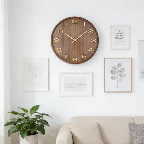 Miniatura 2 de Maxspace Modern Wall Clock,12 inch Silent Non Ticking Wall Clock,Battery Operated, Analog Wall Clock for Living Room Bedroom Kitchen Office