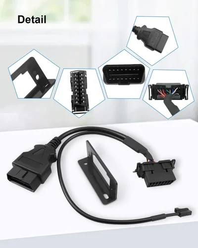 Miniatura 3 de Cable de diagnóstico OBD2 HD para puerta de seguridad, derivación OBD2, cable para Dodge Cummins RAM 2018 2019 2020