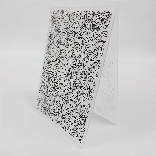 Miniatura 4 de DzIxY Hojas de fondo de plástico en relieve carpetas para tarjetas que hacen suministros DIY papel 3D plantillas de álbum de recortes álbum 6