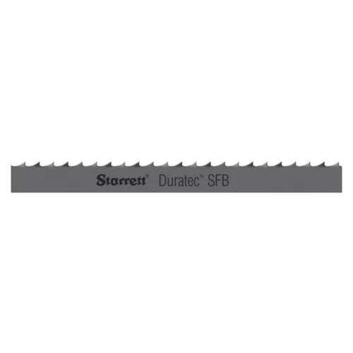 Miniatura 17 de Starrett Duratec – Hoja de sierra de banda SFB, acero al carbono, diente regular, juego de rastrillo, rastrillo neutral, 12', 1