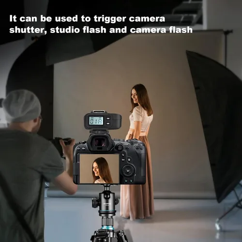 Miniatura 7 de Godox X1R-C E-TTL 2.4G Receptor de disparador remoto inalámbrico de sincronización de alta velocidad compatible con cámara Canon, 1/8000s, 5 grupos