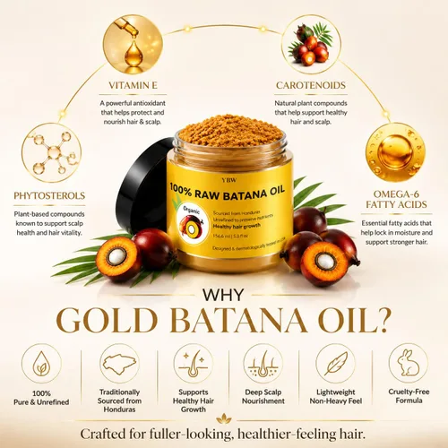 Miniatura 7 de Aceite de batana crudo por Dr. Sebi Aceite orgánico crudo de Honduras para el crecimiento del cabello, 100% puro y natural para un cabello más