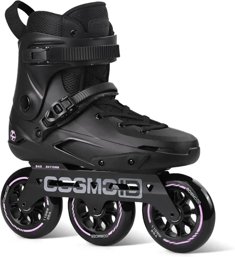 Miniatura 8 de Patín en línea para adultos - COSMOID Patines de alta performance con cuchillas para mujeres y hombres, marco de metal de 3 ruedas de 110mm