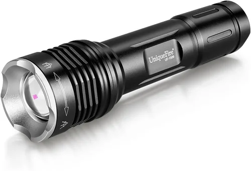 Mini 850 nm IR iluminador linterna luces para visión nocturna, linterna infrarroja pequeña zoomable luz antorcha, 3 modos de memoria función IR 850nm
