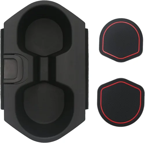 Soporte para taza Civic con alfombrilla para consola central compatible con accesorios Honda Civic de 10ª generación Lx Ex Si Coupé Sedán Hatchback