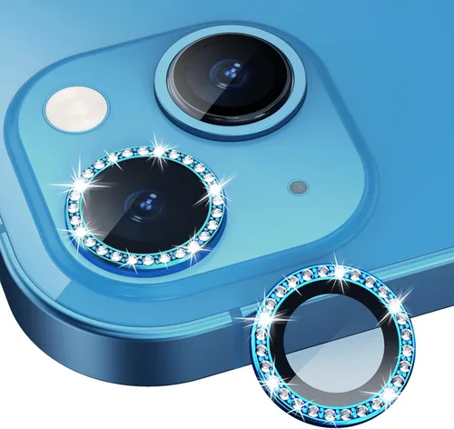 Miniatura 20 de Protector de Lente de Cámara Bling para iPhone 17 Pro / 17 Pro Max, Anillo de Metal con Diamante Individual con Dureza 9H, Protector de Pantalla