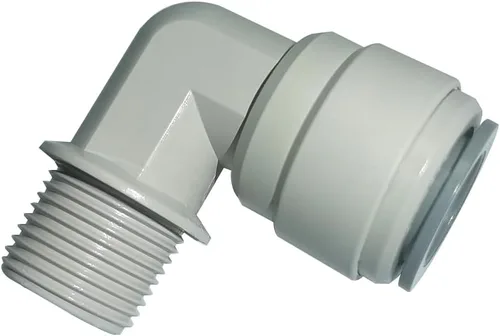 Miniatura 10 de Accesorios de tubo de copolímero de acetal de 1/2" OD, conector de mamparo, empuje para conectar para piezas del sistema de filtro de agua RO
