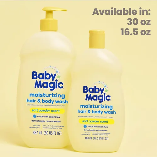 Miniatura 10 de Baby Magic Champú y Gel de Baño Hidratante para Cabello y Cuerpo, 16.5 Fl Oz
