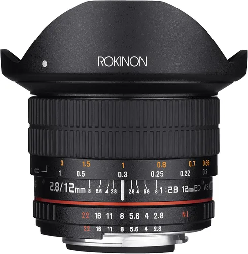 Miniatura 2 de Rokinon 12 mm F2.8 objetivo ojo de pez ultra anchos