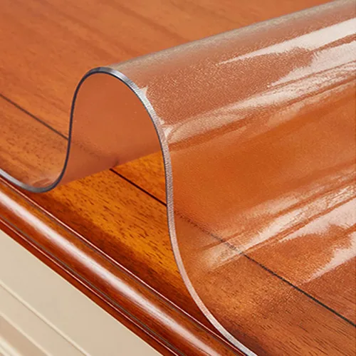 Miniatura 2 de Protector de mesa rectangular transparente mate resistente, protector de mesa lavable, protector de mesa impermeable, para restaurantware ordenador