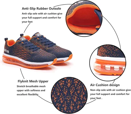 Miniatura 3 de Azooken Calzado deportivo para hombre, tenis transpirable y ligero