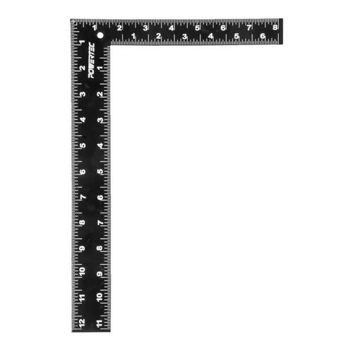 Miniatura 10 de POWERTEC Regla T de Marcado de Precisión de 6 Pulgadas, Regla T con Lápiz para Medir, Trazar, Establecer Altura de Brocas, Herramientas de Marcado