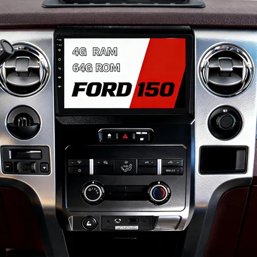 [DSP&32EQ] Radio de coche 4+64G para Ford F150 F-150 2009 2010 2011 2012, 9 pulgadas 1280 * 720 pantalla táctil para F150 estéreo de coche