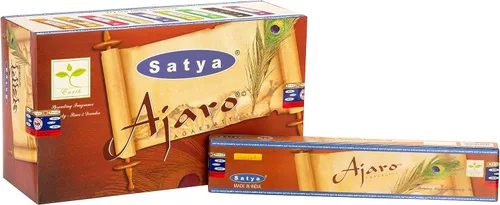 Miniatura 40 de EARTH Satya Nag Champa - Varillas de incienso prémium de 15 GMS (paquete de 12) (certificado verde) – Agarbatti enrollado naturalmente a mano