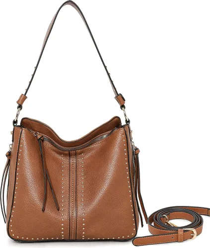 Miniatura 7 de Montana West Bolso de hombro oculto para mujer, bolso cruzado de moda
