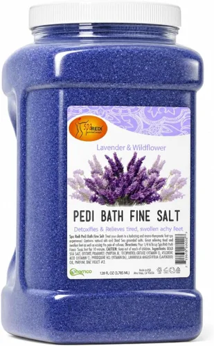 Miniatura 9 de SPA REDI - Remedio de Pies Desintoxicante y Baño con Sal Fina, Menta y Eucalipto, 3.8 L - Hecho con Sales del Mar Muerto, Aceite de Argán, Aceite