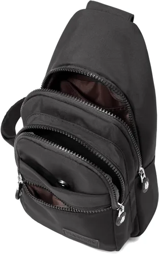 Miniatura 3 de EVANCARY - Mochila pequeña tipo bandolera para mujeres y hombres, mochila de pecho tipo bandolera para viajes, senderismo y actividades al aire