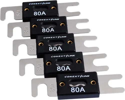 ANL80-5 80 A Amp ANL Fusible de hoja niquelado paquete de 5