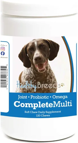 Miniatura 55 de Healthy Breeds Boxer todo en uno multivitamínico suave masticable 120