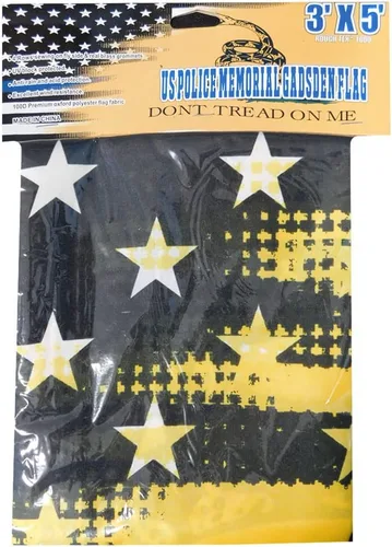 Miniatura 4 de Novedades alternativas: bandera conmemorativa de la policía de la línea azul delgada de Estados Unidos, Gadsden Don't Tread On Me, combinación