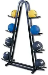 Miniatura 2 de Champion Barbell Estante doble para pelotas medicinales