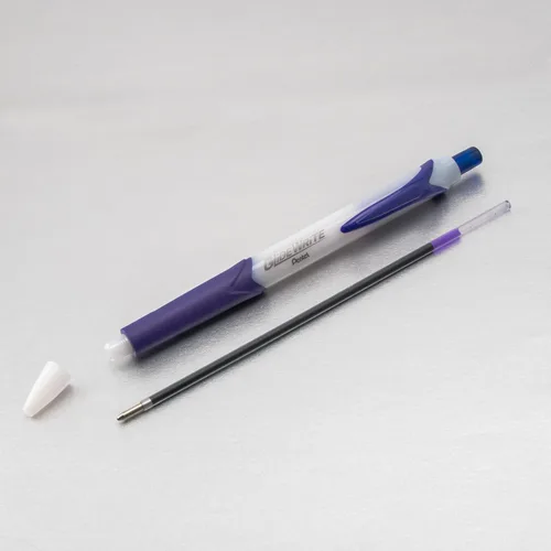 Miniatura 5 de Pentel GlideWrite - Bolígrafo con tinta TechniFlo (³/₆₄ pulgadas), trazo medio, tinta azul, paquete de 6 (BX910BP6C)