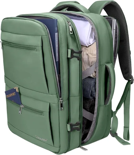 Miniatura 13 de BALEINE Mochila de Viaje para Mujeres y Hombres, Mochila Grande y Resistente de Equipaje de Mano para Laptop, Regalos para Negocios, Casual, Viajes