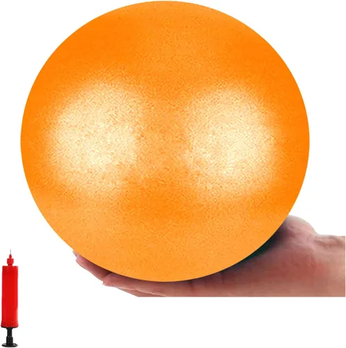 Miniatura 14 de Mini Pelotas de Yoga 6 Pulgadas Pelota de Ejercicio Pilates Terapia de Equilibrio Micropore Bola Equipo de Barre para Entrenamiento de Estabilidad