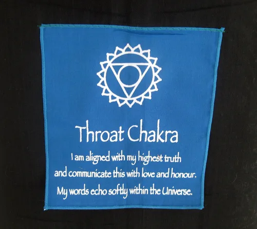 Miniatura 5 de OMA Bandera para colgar en la pared de meditación de 7 chakras, bandera de oración, budista tibetano, equilibrio, colgante, grande, 60 pulgadas