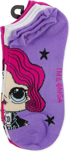 Miniatura 5 de LOL Surprise Paquete de 5 calcetines para niñas Rosado