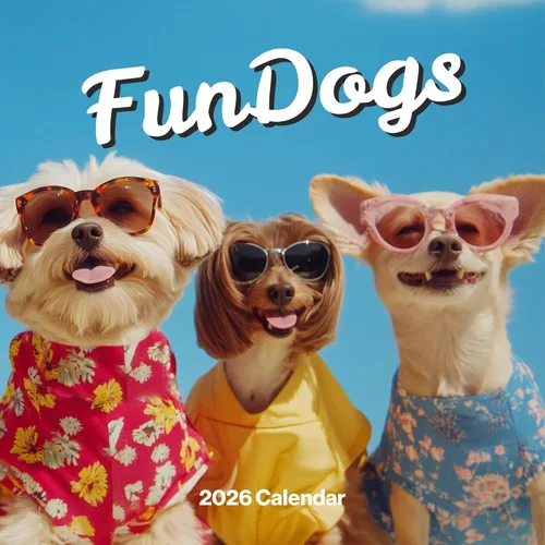Miniatura 11 de Calendario de perro salchicha 2026 – Calendario de pared grande de 12 meses 2026 – Planificador de pared para perro mensual hecho por Fun Pets