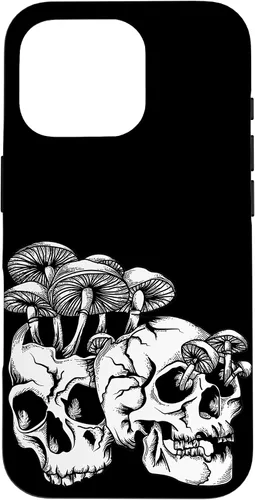 Miniatura 20 de Skull Goth Gothic Occult Emo Satanic Mushroom Skeleton Case for iPhone 17
