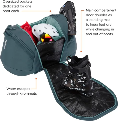 Miniatura 3 de Thule RoundTrip - Bolsa de viaje para esquí y snowboard, 90L