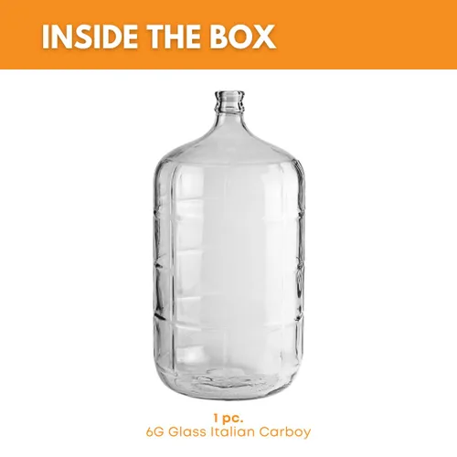 Miniatura 2 de Carboy de vidrio de 6 galones