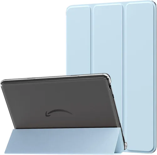 Miniatura 15 de MoKo - Funda para tableta Amazon Kindle Fire HD 10 (13ª generación, versión 2023) de 10.1 pulgadas, funda de piel sintética con soporte triple