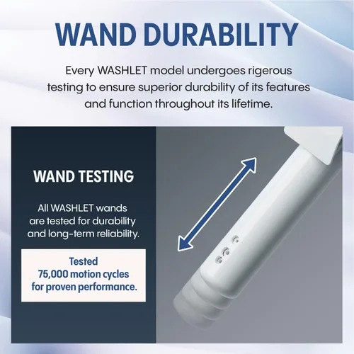 Miniatura 22 de TOTO WASHLET+ S7 - Asiento de inodoro electrónico con bidé EWATER+ con limpieza de tazón y varita y tapa contemporánea, alargado, algodón blanco