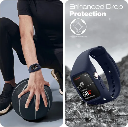 Miniatura 5 de SURITCH Correa deportiva compatible con Apple Watch SE/9/8/7/6/5/4 de 1.575 pulgadas, 1.614 pulgadas, 1.732 pulgadas, 1.772 pulgadas, correa