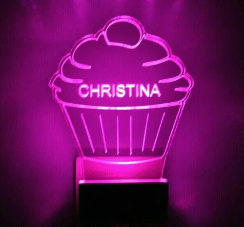 Miniatura 28 de Luz nocturna multicolor personalizada LED enchufable, luz nocturna táctil ultra delgada, sensor inteligente del atardecer al amanecer, dormitorio