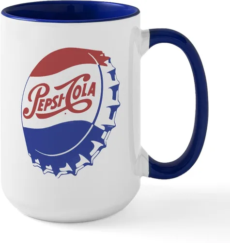 Miniatura 23 de CafePress Pepsi - Taza de café de cerámica (15.0 fl oz)