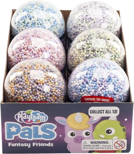 Miniatura 4 de Educational Insights Playfoam Pals Fantasy Friends - Paquete de 6 juguetes sensoriales coleccionables y juguetes antiestrés para niños, bolas