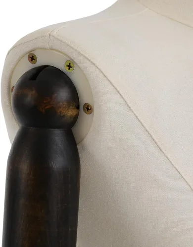 Miniatura 8 de Maniquí de mujer con soporte de trípode ajustable, cuerpo de maniquí de costura para mujer de 61 a 79 pulgadas, cuerpo de maniquí de costura