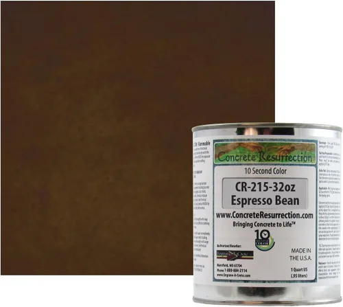Miniatura 15 de Tinte profesional para hormigón de secado rápido, fácil de usar. Tinte de acetona Concrete Resurrection de diez segundos de color, 32 onzas