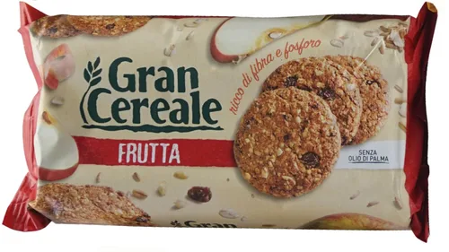 Miniatura 2 de Mulino Bianco: "Gran Cereale Frutta" ("Galletas de cereales de frutas"), galletas altas en fibras, paquetes de 17.63 onzas (17.64 oz) (paquete de 2)