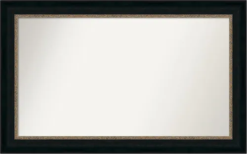 Miniatura 45 de Amanti Art Espejo personalizado, espejo de baño de bronce Milano, espejo de pared o espejo de tocador de baño sobre el fregadero