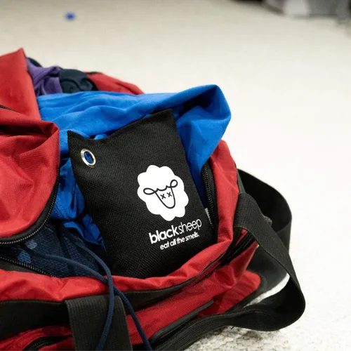 Miniatura 5 de Black Sheep - Bolsa purificadora de aire natural de carbón de bambú - Elimina olores en hogares, automóviles, bolsos, zapatos, armarios y más - 7.05