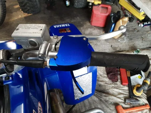 Miniatura 5 de TARAZON Universal Billet CNC 7/8" Palanca de Acelerador de Pulgar para ATV, Controlador de Pulgar, Conjunto de Acelerador de Pulgar, para Yamaha